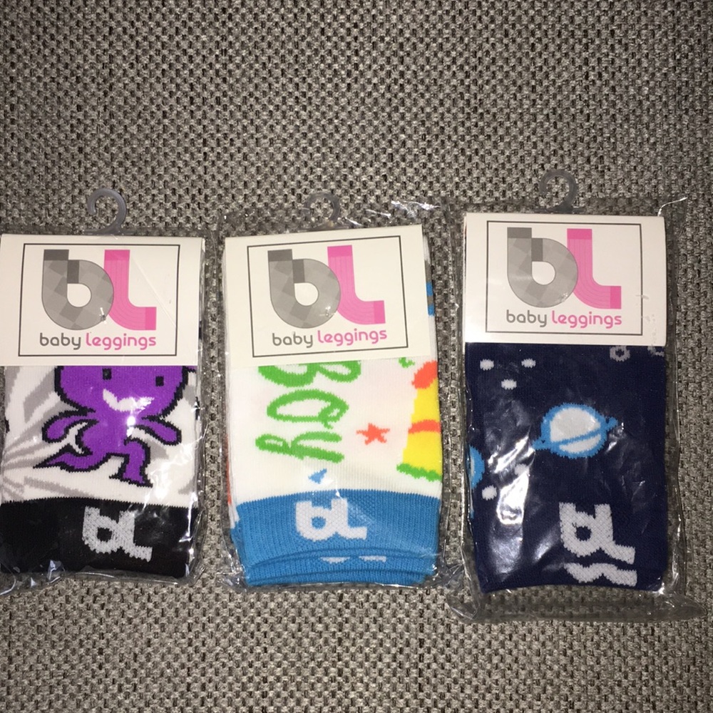 💥NWT 3 Baby Leggings